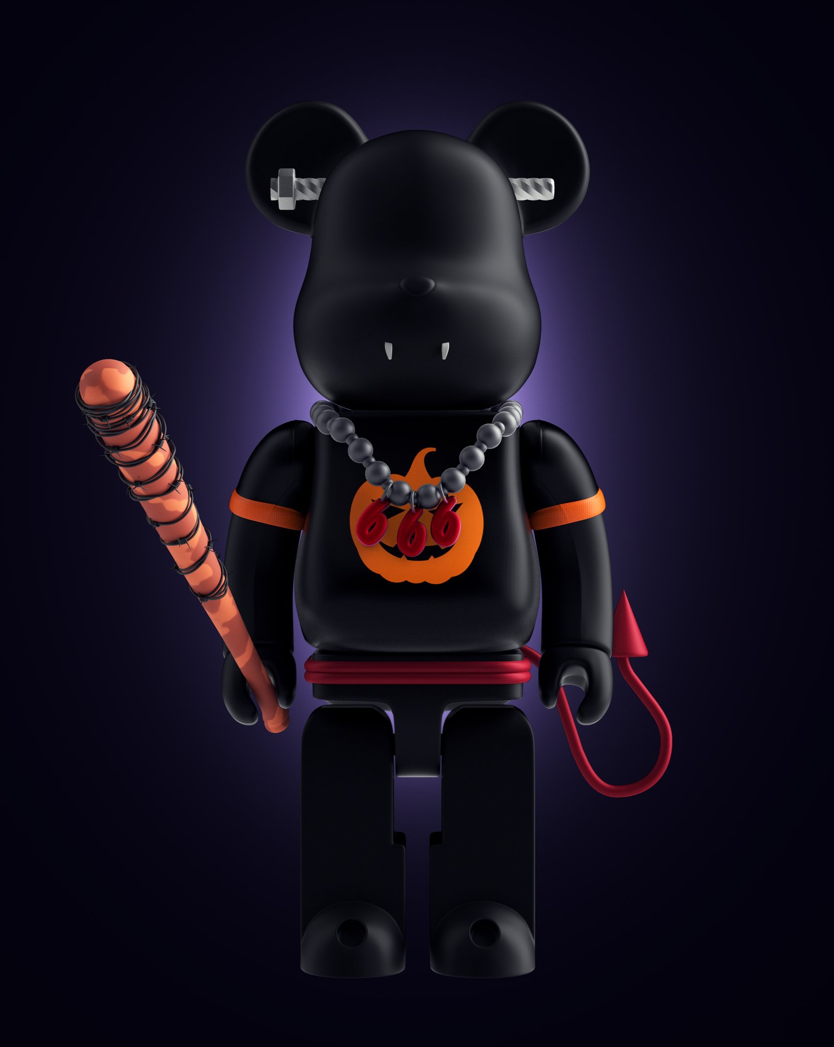 hình nền Bearbrick cho gamer