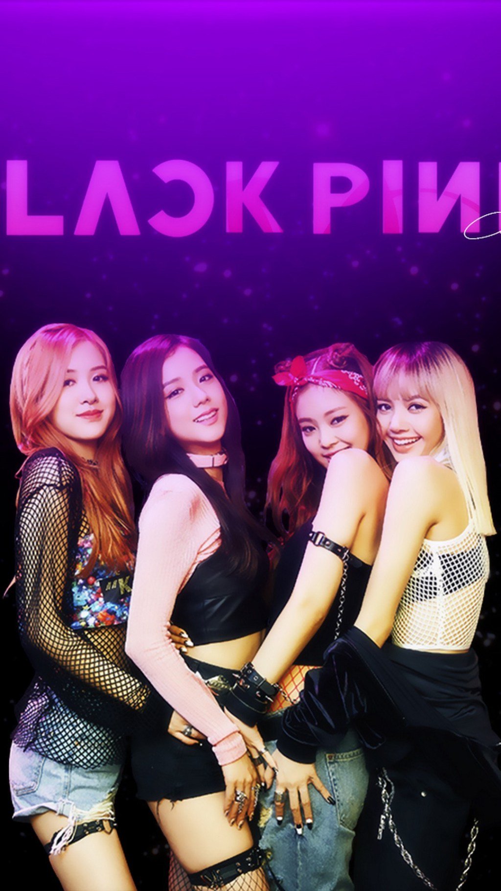 hình nền Blackpink phong cách cho điện thoại