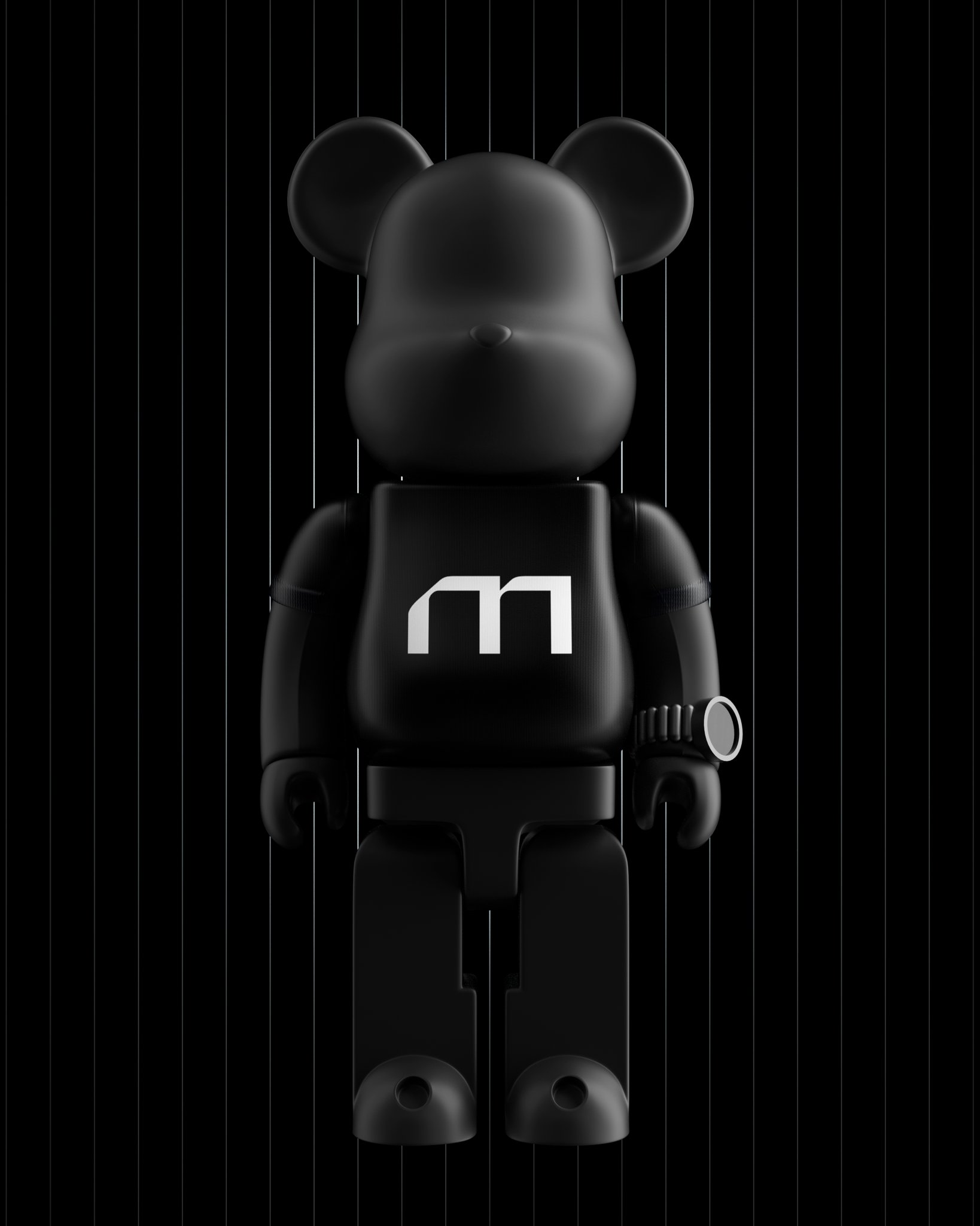 hình nền điện thoại Bearbrick đẹp ngầu 0026