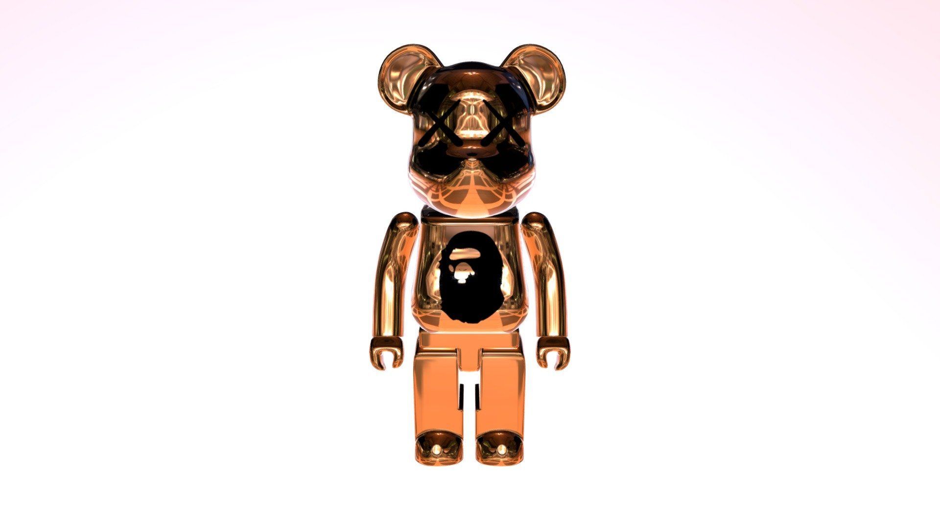 hình nền điện thoại Bearbrick đẹp ngầu 0085