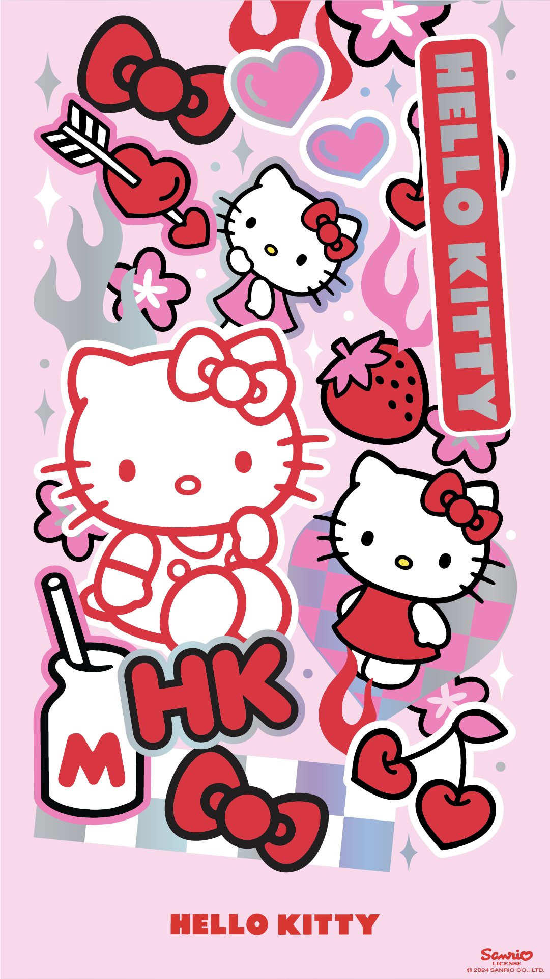 hình nền điện thoại Hello Kitty cute