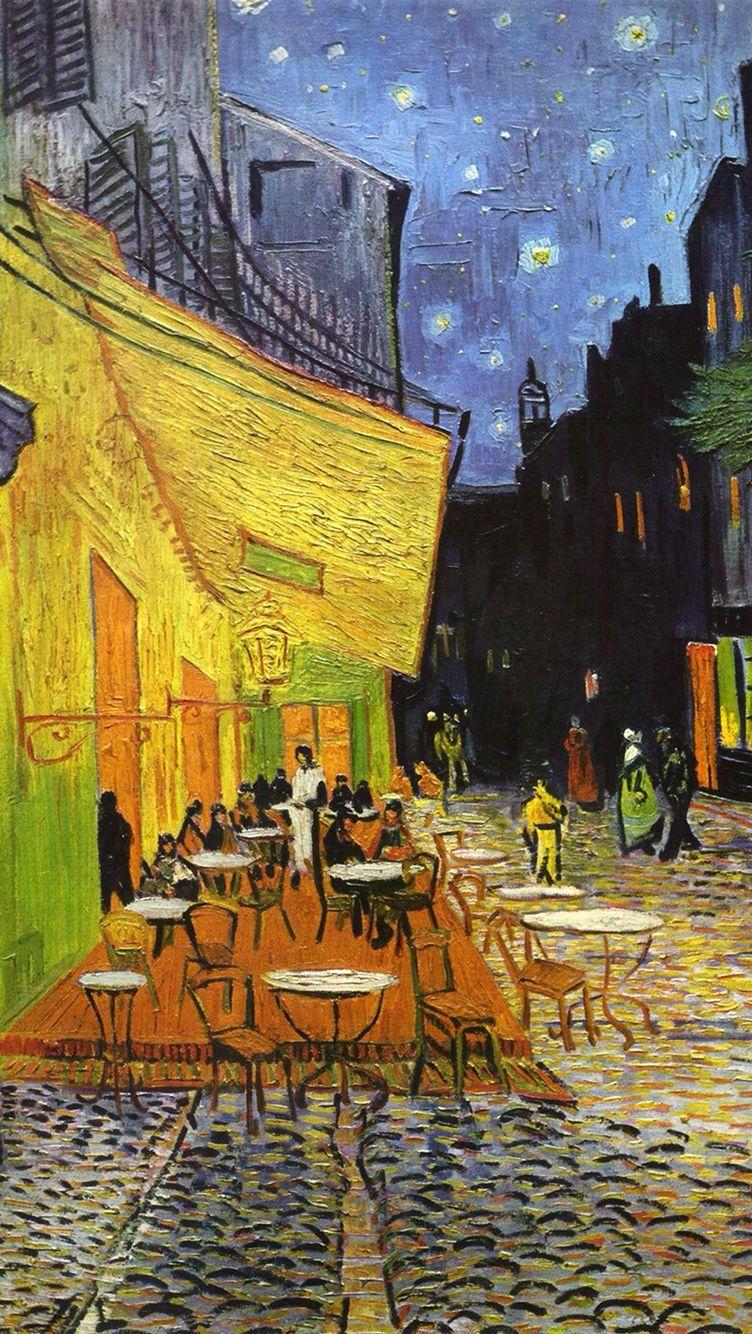 hình nền điện thoại nghệ thuật Van Gogh 4k.