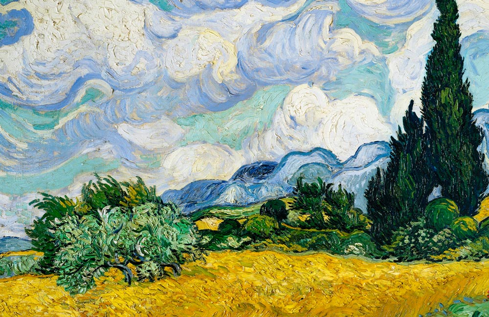 hình nền điện thoại nghệ thuật Van Gogh