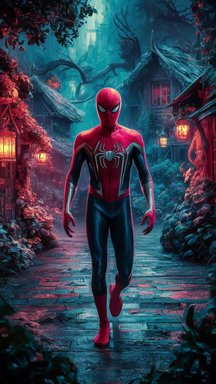 hình nền điện thoại spider man