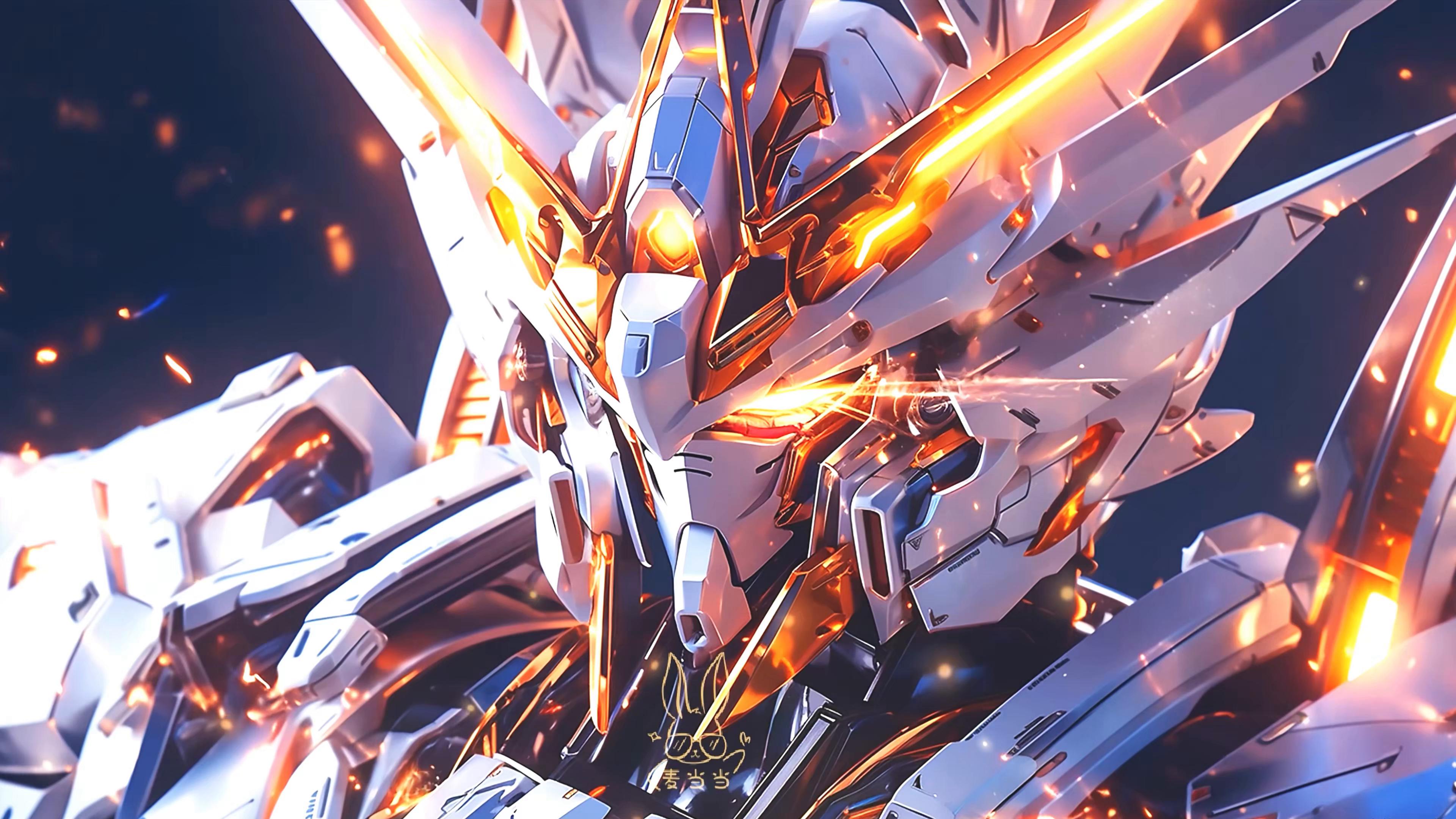 hình nền Gundam 4K cho điện thoại phong cách anime