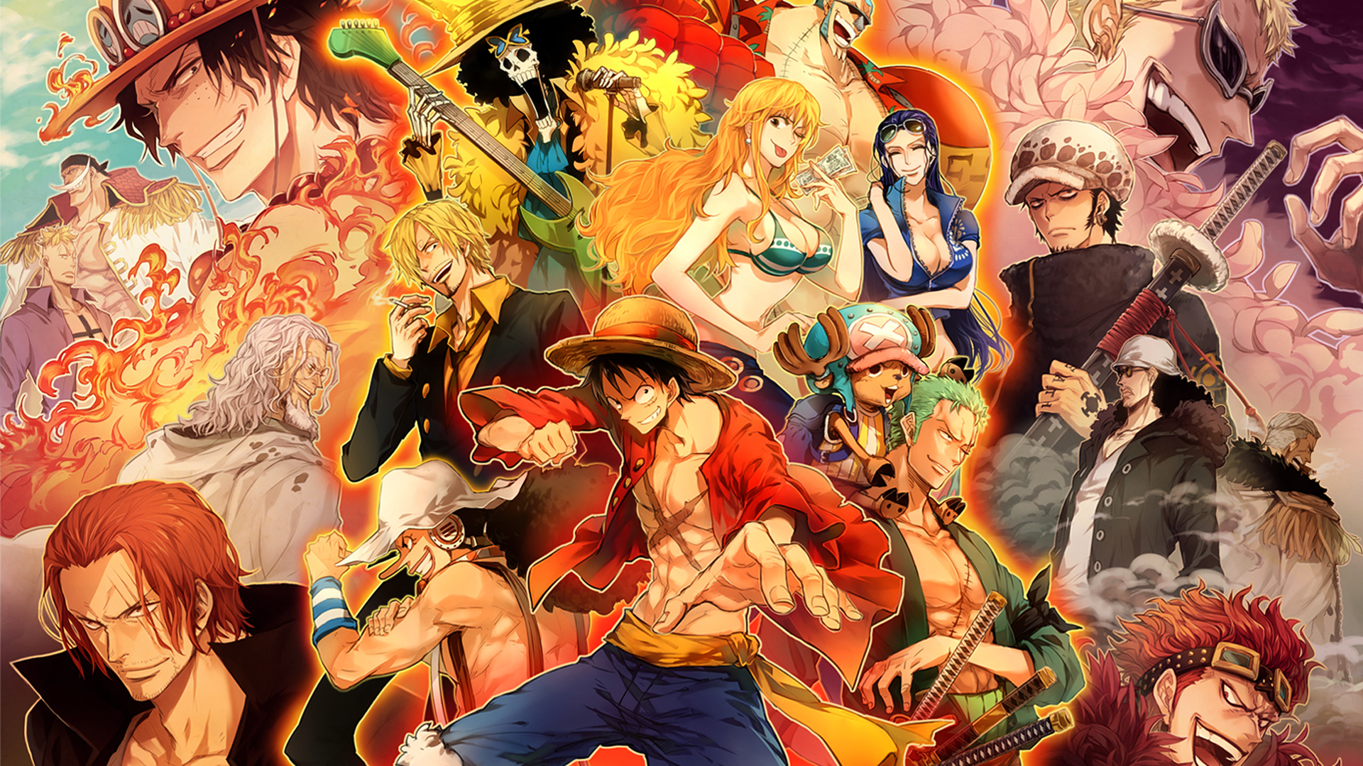 hình nền One Piece 4K phù hợp với mọi dòng điện thoại