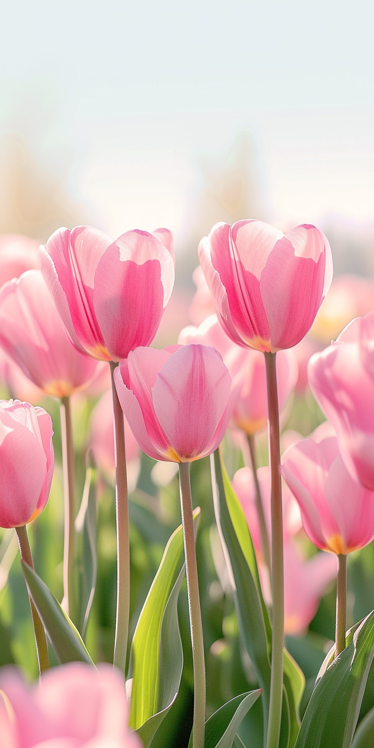 hoa tulip làm hình nền điện thoại